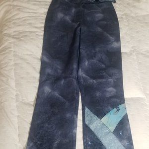 Blue Snake Print Shades of Blue Pants (More Pics)